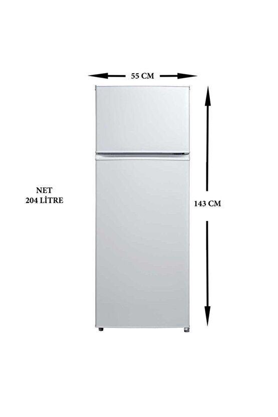 Soğutucu Dbd200 203 Lt-buzdolabı