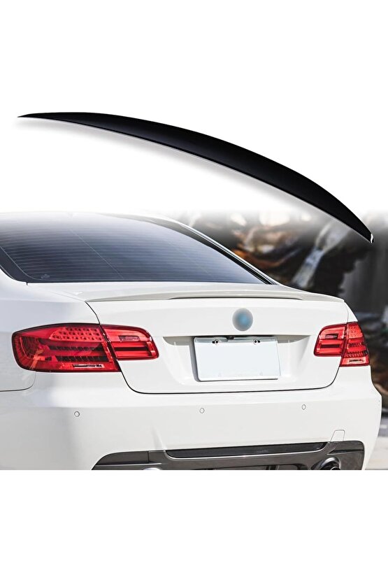 Bmw E92 Bagaj Üstü Spoiler Siyah Boyalı Plastik 2005  2012