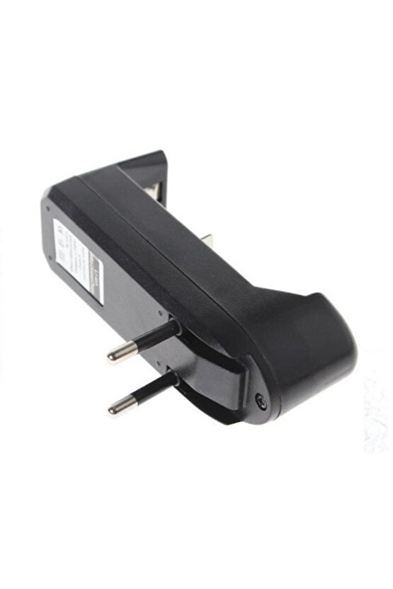 18650 Pil Şarj Cihazı Tekli 3.7v 500mah Usb Ile Şarj Etme Fonsiyonlu Versiyon 2