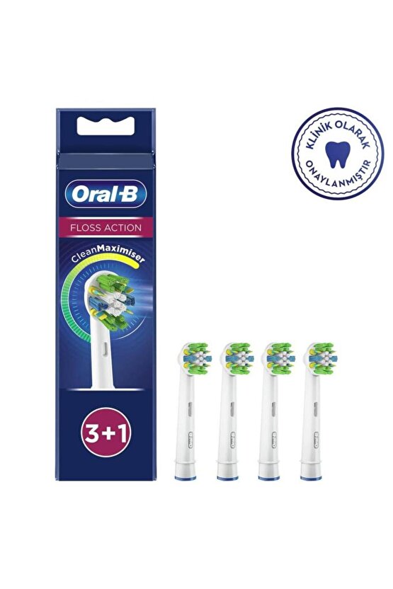 Floss Action 3 1 Cleanmaximizer Teknolojili Yedek Fırça Başlığı