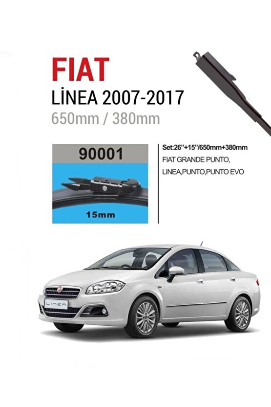Fiat Linea Ön Muz Silecek Takımı (2007-2016)
