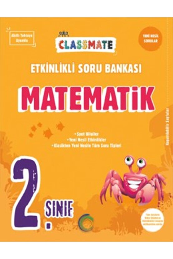 2. Sınıf Classmate Matematik Etkinlikli Soru Bank