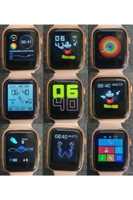 T500 Akıllı Saat Iosandroid Uyumlu Smart Watch Beyaz