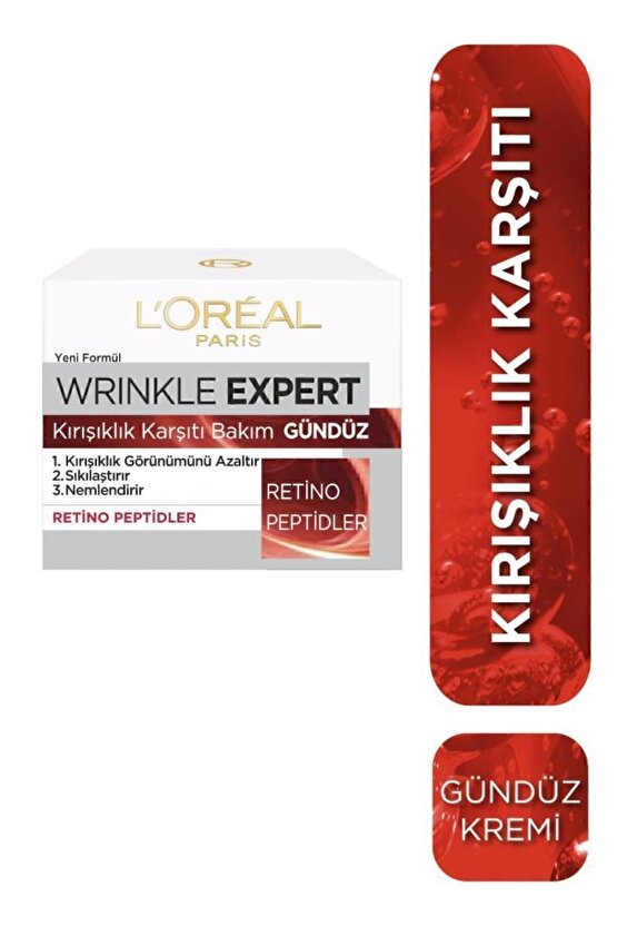 Wrinkle Expert Kırışıklık Karşıtı Gündüz Nemlendirici Bakım Kremi 50ml