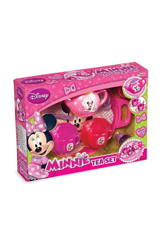 Minnie Mouse Tepsili Çay Seti - Mutfak Setleri - Ev Oyuncak Setleri