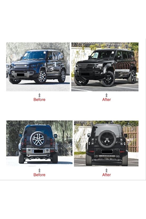 Lr Defender Body Kit Tampon Seti Black Edition 2020