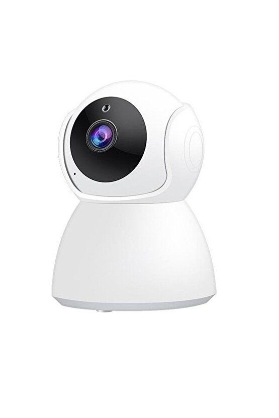 Full Hd 1080p Kamera Bebek Izleme Ve Güvenlik Kamerası Wifi 360 Derece Dönebilen Kamera