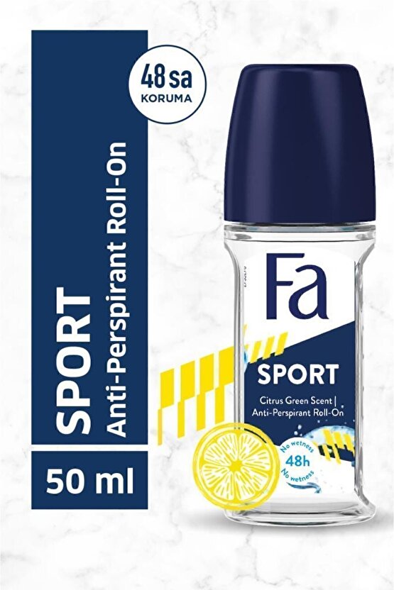 Sport Roll-on 50 ml X 2 Adet 