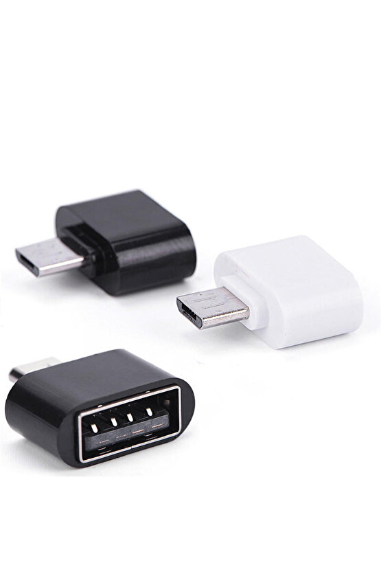 MİKROUSB Otg Connect Kit Usb To MİKRO USB Dönüştürücü Çevirici Aparat Adaptör