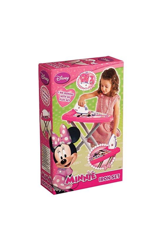 Minnie Mouse Ütü Seti - Ev Eşyaları Seti - Ev Oyuncakları Seti