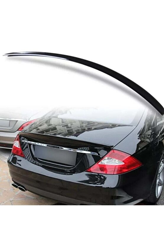 Mercedes w219 bagaj üstü spoiler pianoblack boyalı