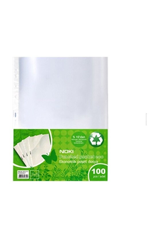 Eco Poşet Dosya A4 100lü 3 Paket 300 Adet