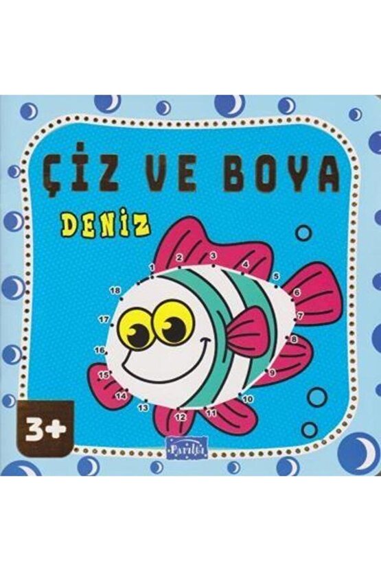 Çiz Ve Boya Deniz 3 Yaş