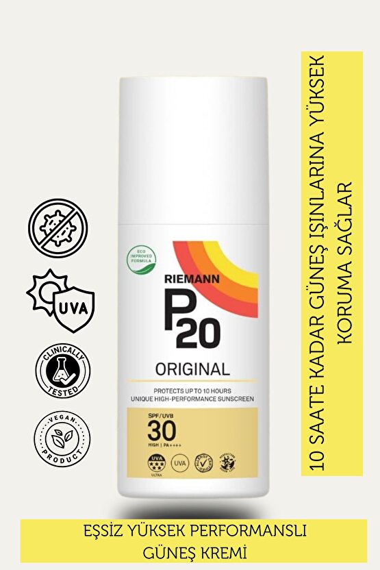 P20 Orijinal Spf 30 Sprey - 200 ml Koruyucu Güneş Sprey