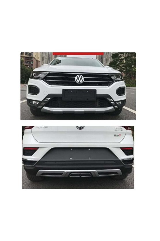 Vw Troc Ön Ve Arka Tampon Koruma Difüzör 2018