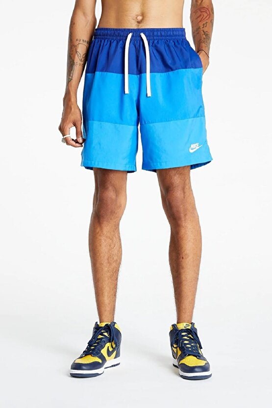 Sportswear City Edition Woven Novelty Erkek Şort - Mavi
