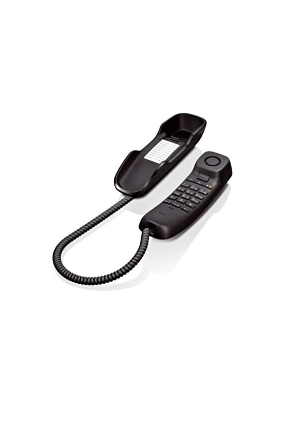 Masa Üstü Ofis Telefonu Duvara Monte Edilebilir Gigaset Da210 Telefon Siyah