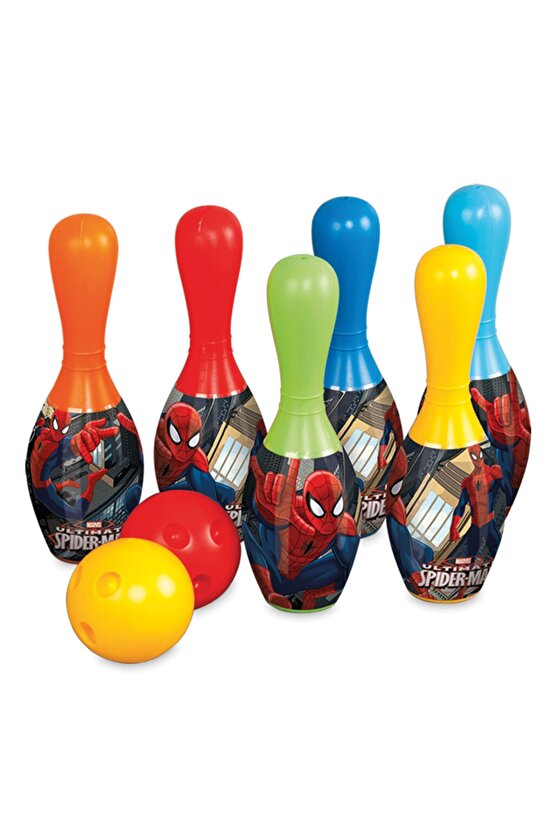 Spiderman Bowling Set Seti - Spor Oyuncakları - Bovling Seti - Örümcek Adam Bowling Seti