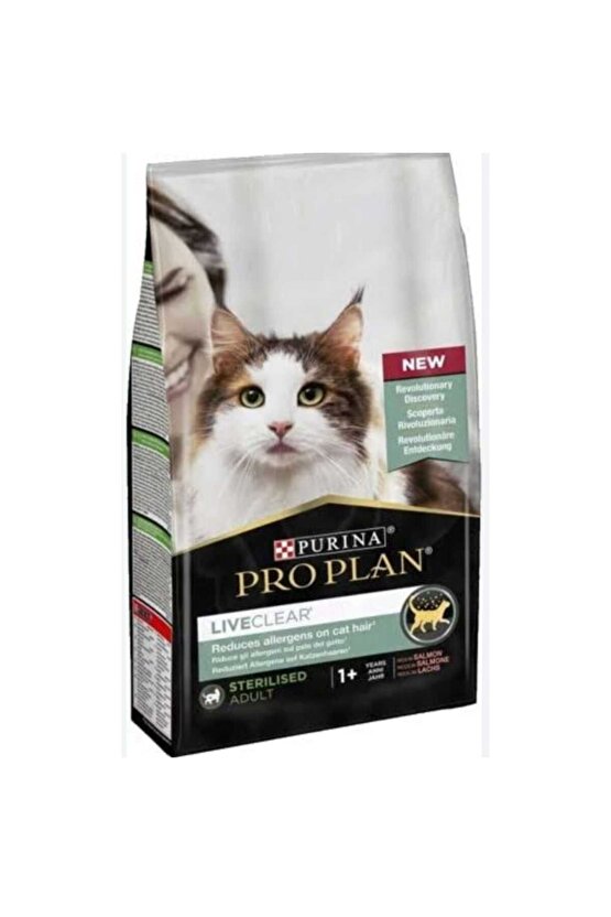 Neo Pet Market Pro Plan Liveclear Alerji Azaltıcı Somonlu Kısırlaştırılmış Kedi Maması 1,4 Kg