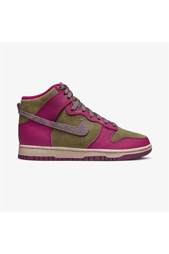 Dunk High Unisex Yeşil Pembe SNEAKER Spor Ayakkabı Limited Edition FB1273-500