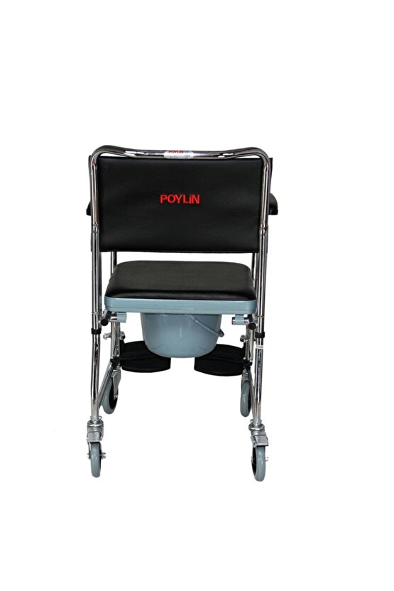 Katlanır Banyo Tuvalet Sandalyesi Engelli Hasta Yaşlı Bakımı Ev Tekerlekli Sandalyesi Sungur Medikal