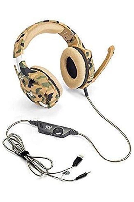 Profesyonel Oyuncu Kulaklığı Led Işıklı Mikrofonlu Oyun Kulaklık G9600