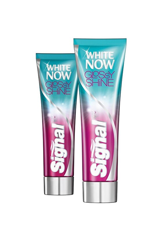 White Now Diş Macunu Glossy Shine Anında Beyazlık 75 ML x2