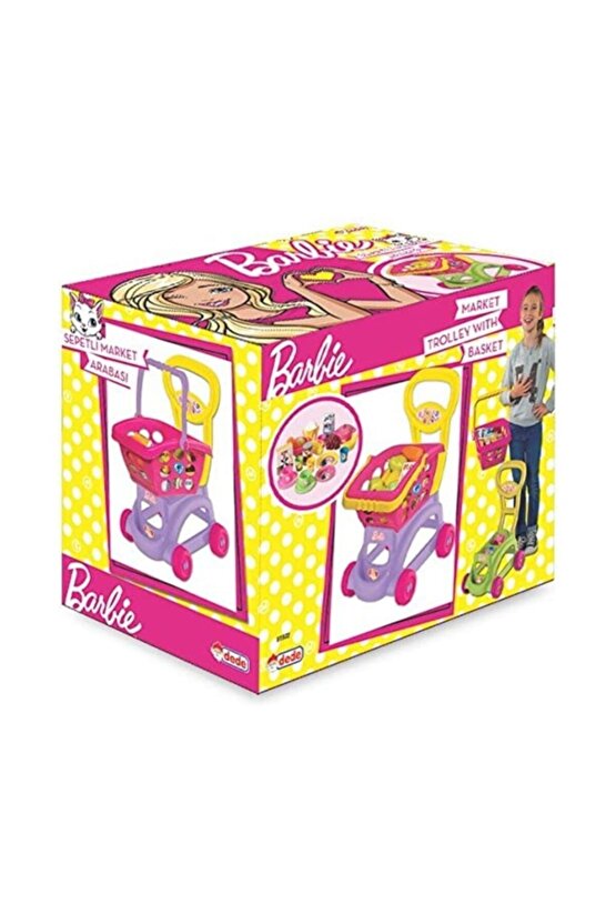 Barbie Sepetli Market Arabası 01972