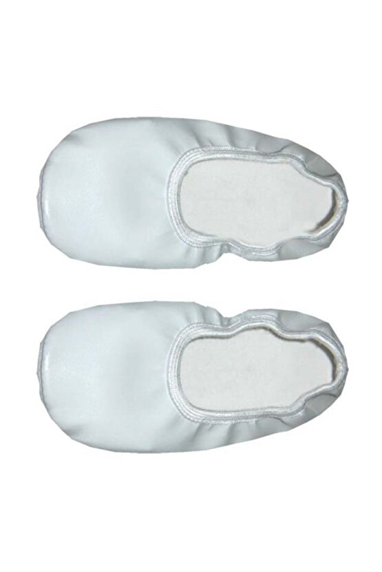 Çocuk Pisi Pisi Ayakkabısı Beyaz Renk 24 Numara