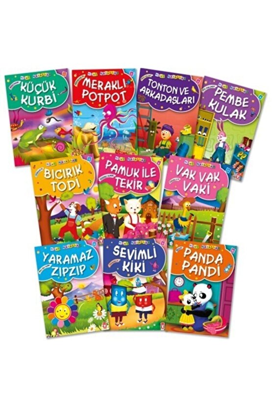 Mini Masallar Seti 1 (10 Kitap) - Çocuk