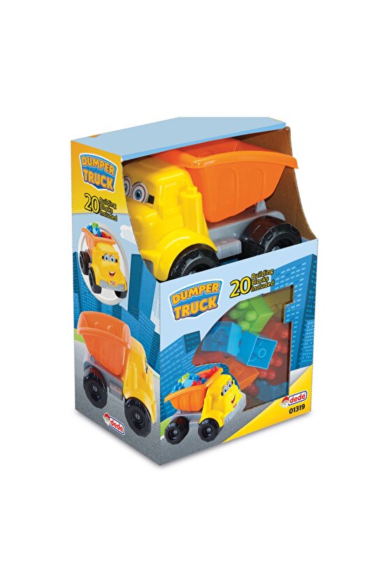 Kutulu Küçük Kamyonum Bloklu (20 Parça) - Lego Oyuncaklar - Araç Oyuncakları - Blok Setleri