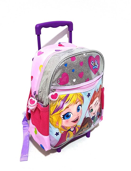 Polly Pocket Çekçekli Anaokulu Çantası 10510