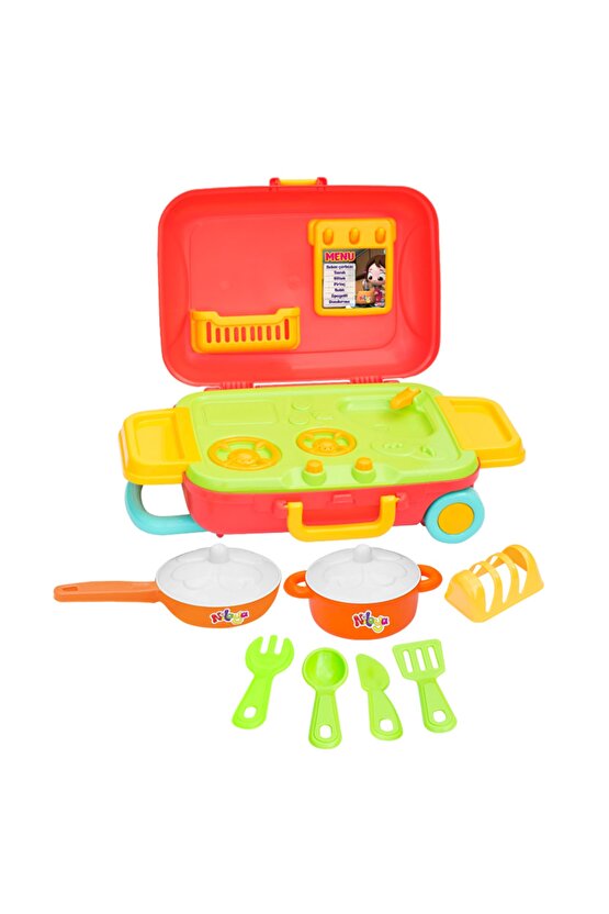 Minnie Mouse Mutfak Set Bavulum - Mutfak Setleri - Ev Oyuncak Setleri