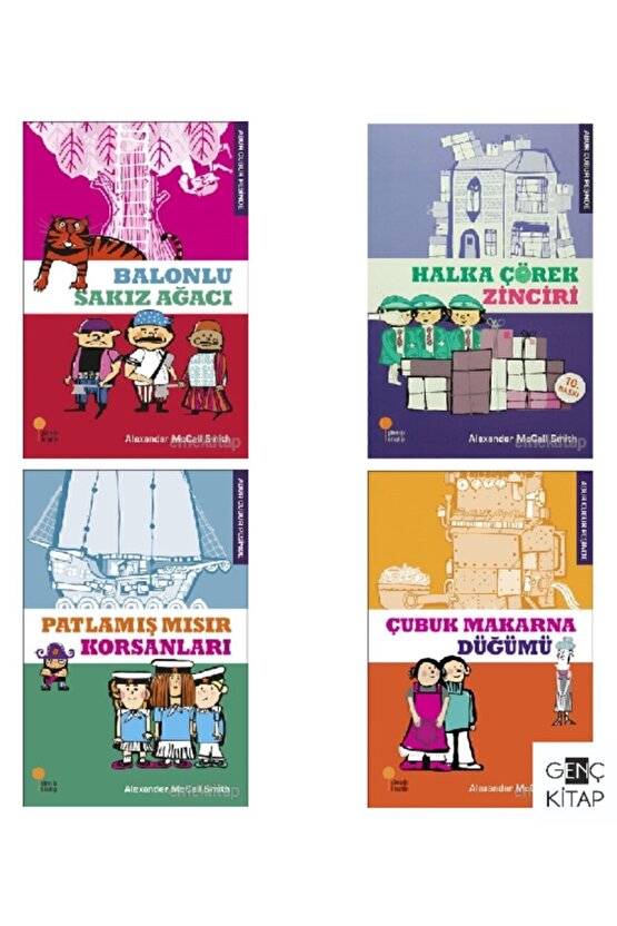 Abur Cubur Peşinde 4 Kitap Set