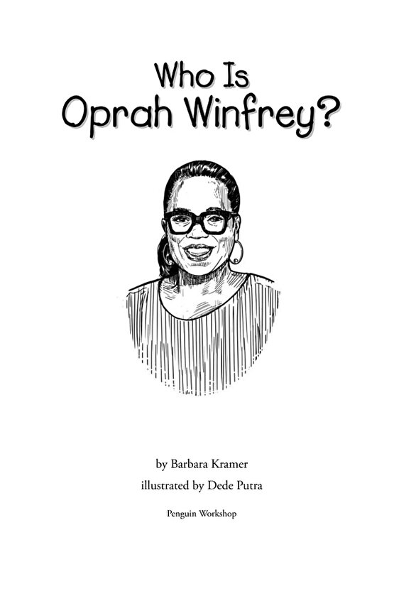 Who Is Oprah Winfrey? Barbara Kramer
