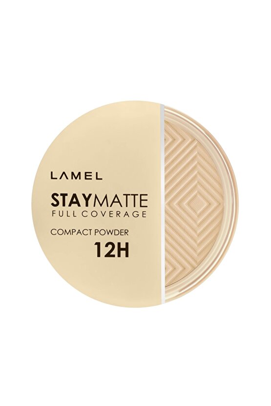Lamel Stay Matte Compact Kalıcı Mat Pudra No 401