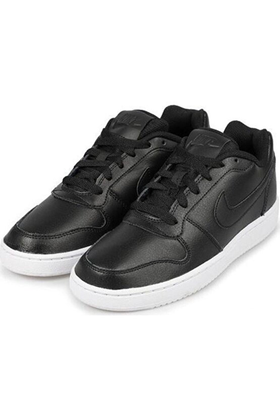 WMNS Ebernon Low Leather Hakiki Deri Siyah Sneaker