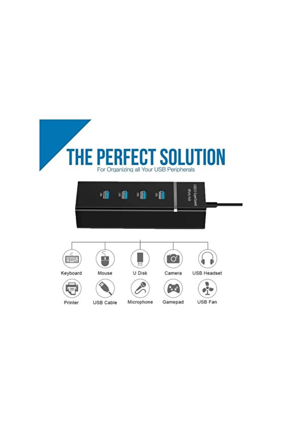 Suba 4 Port Girişli Hub Usb 3.0 Çoğaltıcı