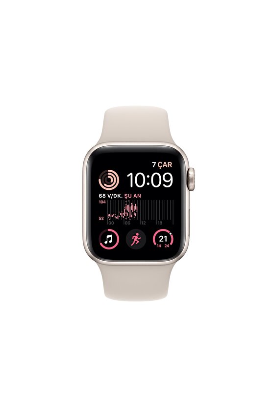 Watch SE 40mm GPS Yıldız Işığı Alüminyum Kasa ve Yıldız Işığı Sport Band (Apple Türkiye Garantili)