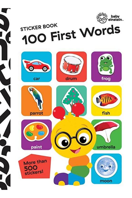 Baby Einstein: Sticker Book-100 First Words | Çıkartmalı Ingilizce Çocuk Kitabı