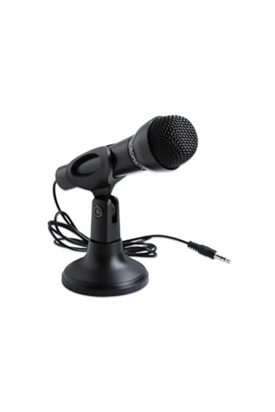 Masaüstü El Tipi Mikrofon Oyuncu Sunucu Youtuber Mik Pl-2465