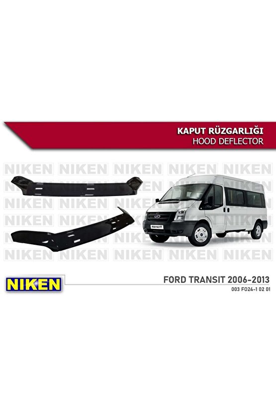 Ford Transit Kaput Rüzgarlığı Koruyucu 2006  2013