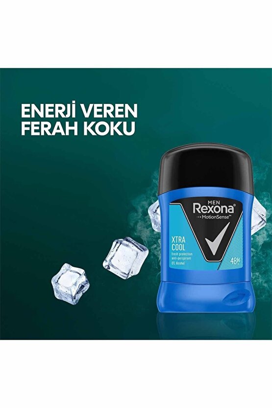 Men Motion Sense Erkek Stick Deodorant Xtra Cool 48 Saat Koruma 50 g X 2 Adet