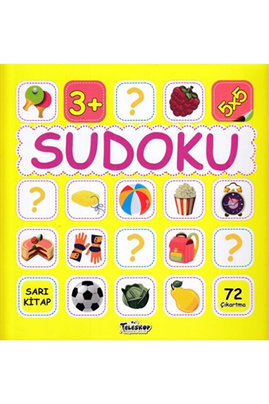 Sudoku 5x5 Sarı Kitap