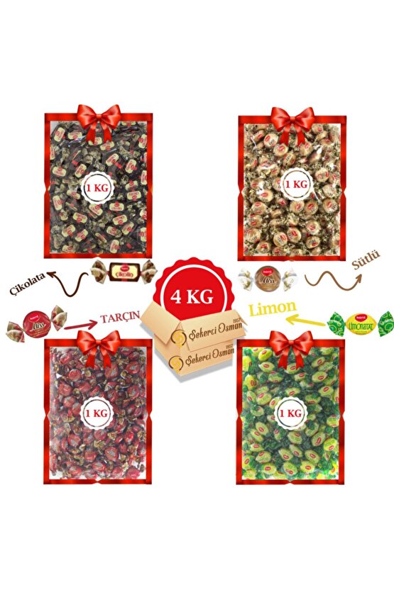 4 X 1 Kg Avantaj Kolisi ( Çikolin- Miss Sütlü- Miss Tarçınlı -limonatat )