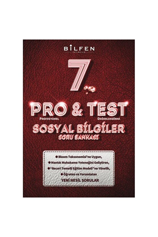 7. Sınıf Protest Sosyal Bilgiler Soru Bankası Ortaokul (Güncel İçeriğe Sahiptir)