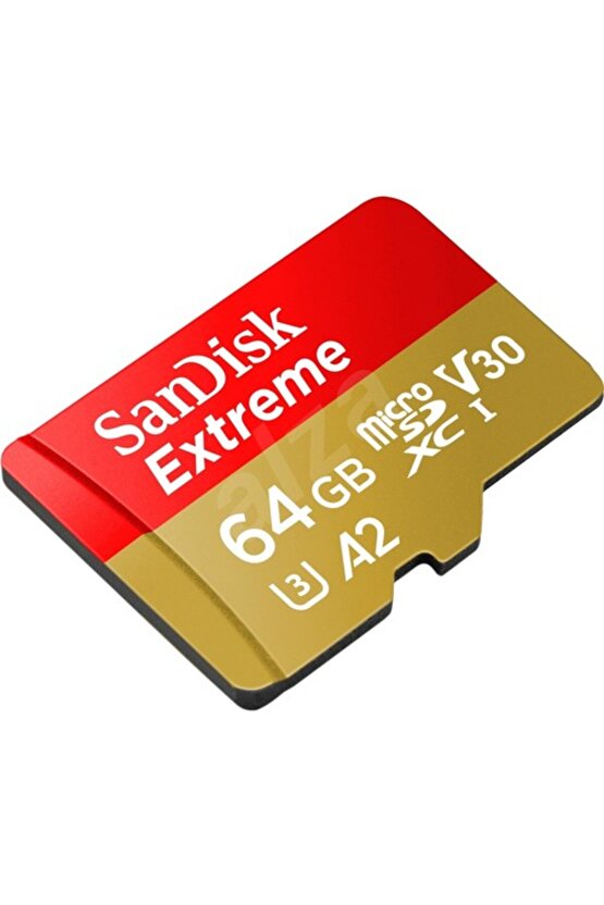 64gb Microsdxc Extreme 170mbs Hafıza Kartı