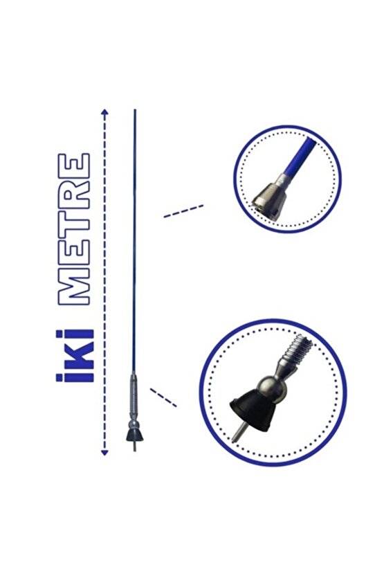 Mavi Trabzon Yaylı Anten Magnum Anten 2 Metre Anten