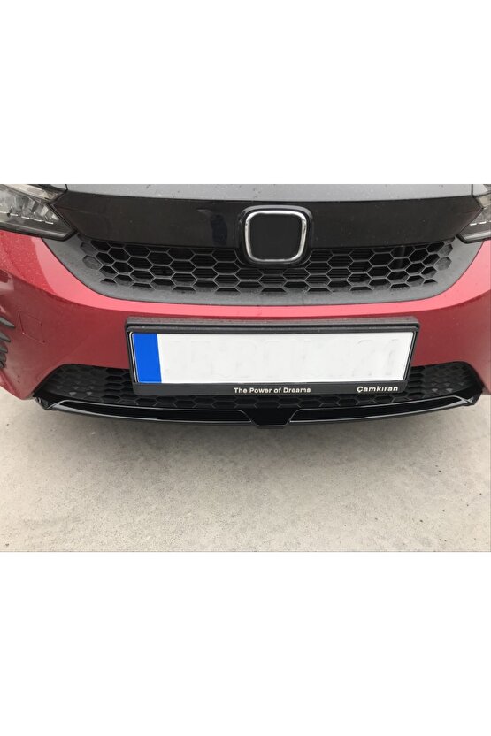 Honda City Uyumlu Ön Tampon Alt Çıtası Piano Black 2021