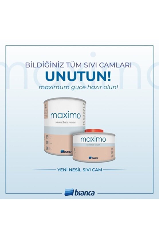 Maximo Sıvı Cam 500 gr Parlak